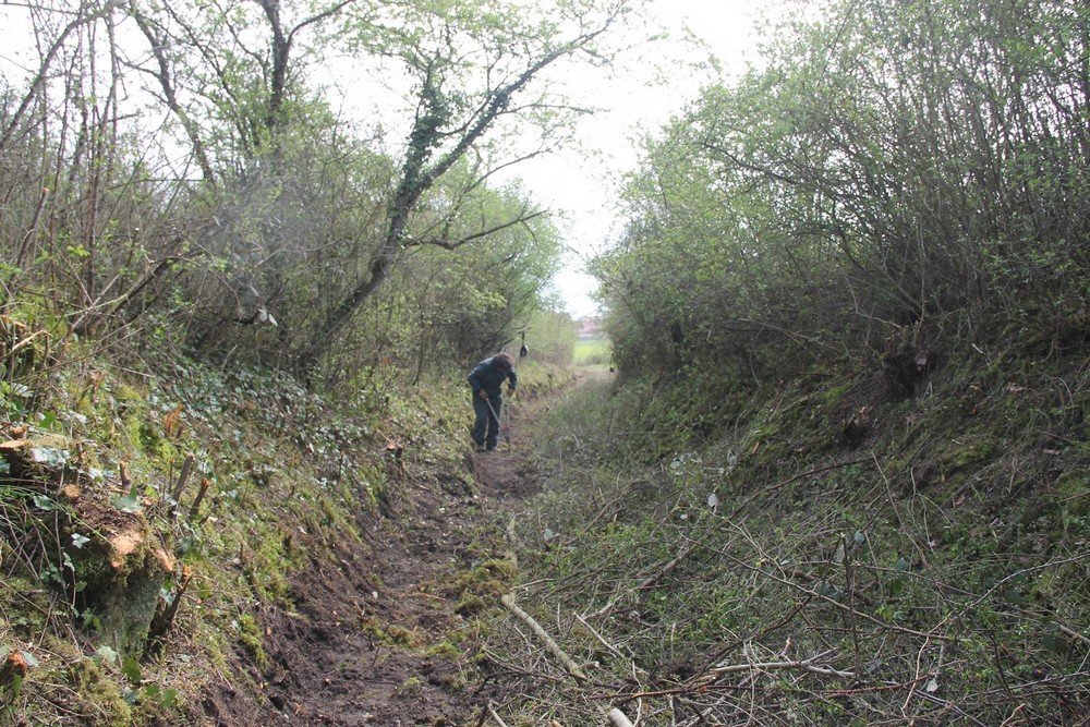 Réhabilitation d'un chemin rural à St-Romain-le-Puy